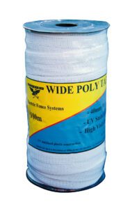 POLYTAPE 40MM WIDE 100M WHITE