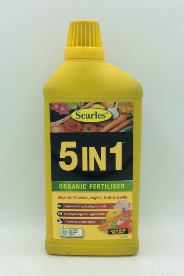 SEARLES 5 IN 1 LIQUID FERTILISER 1L