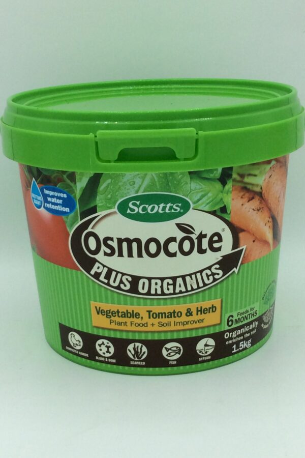 OSMOCOTE 1.5kg  Plus Organics 6mth