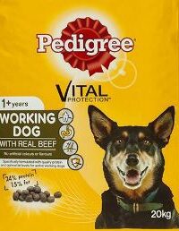 PEDIGREE WORKING DOG 20KG