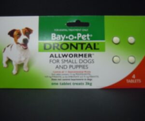 DRONTAL TABLET SMALL DOG 4 X 3KG