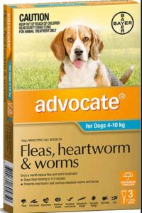 ADVOCATE DOG M 4-10KG 3PK