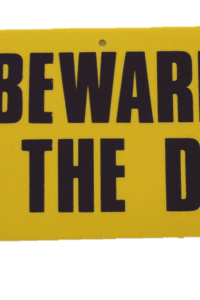 SIGN - SHUT THE GATE