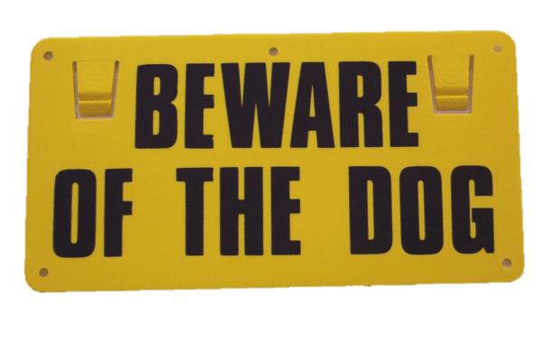 SIGN - SHUT THE GATE
