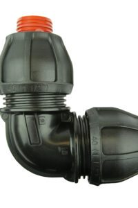 RURAL ELBOW POLY X POLY 1 1/4"