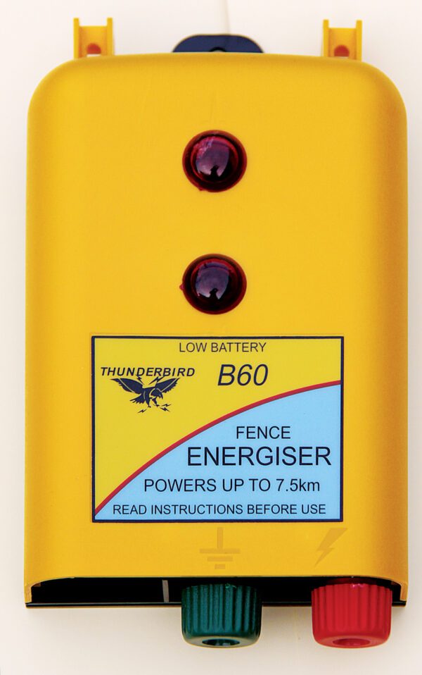 THUNDERBIRD BATTERY ENERGISER 7.5KM B60
