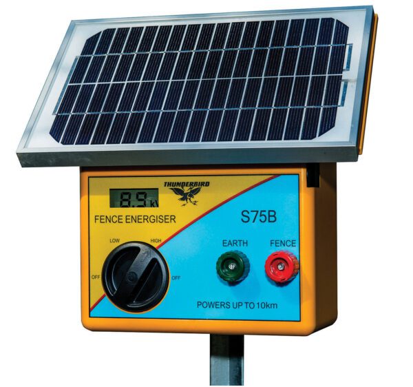 THUNDERBIRD SOLAR ENERGISER 10KM S75B
