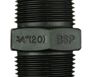 POLY NIPPLE 3/4"