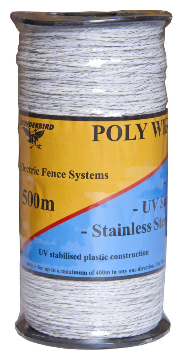 POLYWIRE 500M WHITE