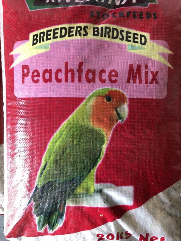 RIVERINA PEACHFACE/SMALL PARROT MIX 20KG