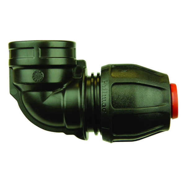 RURAL ELBOW POLY X FI BSP 2"