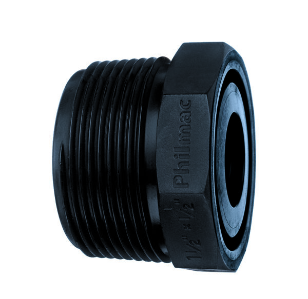 POLY REDUCING BUSH 1 1/4" X 1"