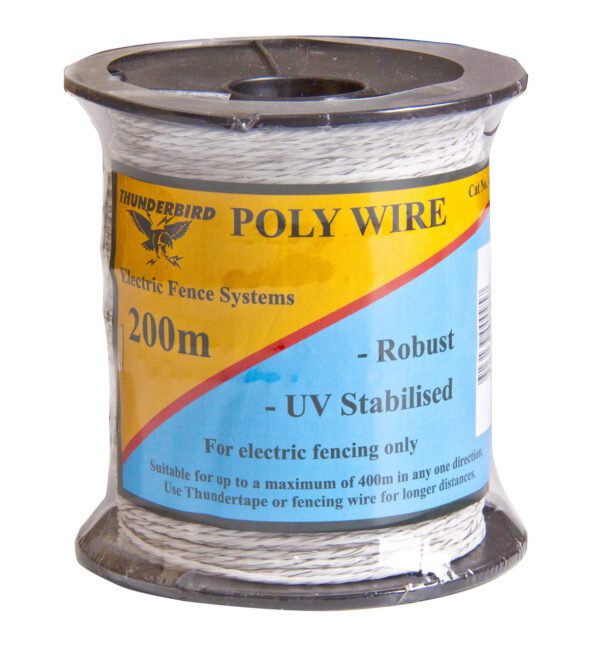 POLYWIRE 200M WHITE