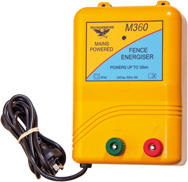 THUNDERBIRD MAINS/BATTERY ENERGISER 35KM MB375