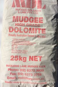MUDGEE DOLOMITE 25KG