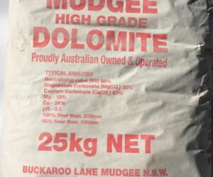 MUDGEE DOLOMITE 25KG