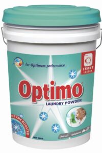 OPTIMO LAUNDRY POWDER 10KG FRONT LOADER