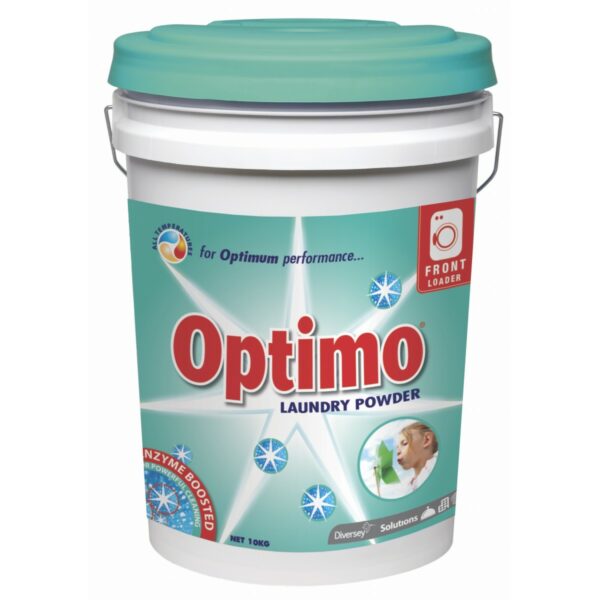 OPTIMO LAUNDRY POWDER 10KG FRONT LOADER