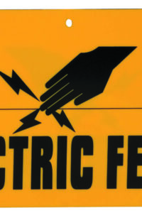 SIGN - ELECTRIC FENCE