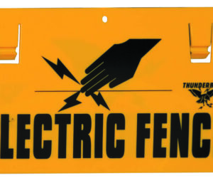 SIGN - ELECTRIC FENCE