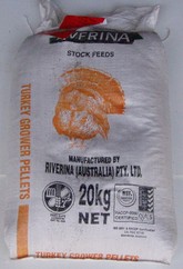 RIVERINA TURKEY GROWER PELLETS 20KG