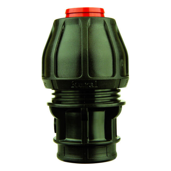 RURAL END CONNECTOR POLY X FI BSP 1"