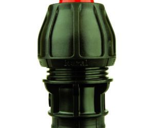 RURAL END CONNECTOR POLY X FI BSP 1 1/4"