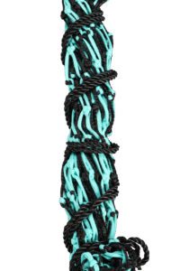 VIVID SLOW FEED POLY HAYNET MEDIUM BK/TU