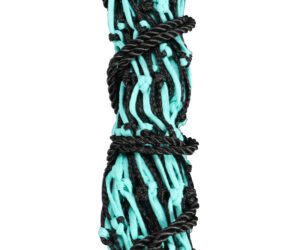 VIVID SLOW FEED POLY HAYNET MEDIUM BK/TU