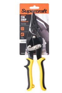 SUPERCRAFT AVIATION TIN SNIP STRAIGHT YELLOW