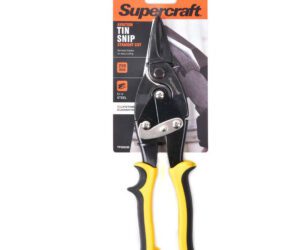 SUPERCRAFT AVIATION TIN SNIP STRAIGHT YELLOW