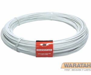 WARATAH HORSESIGHTER PVC COATED WIRE 400M