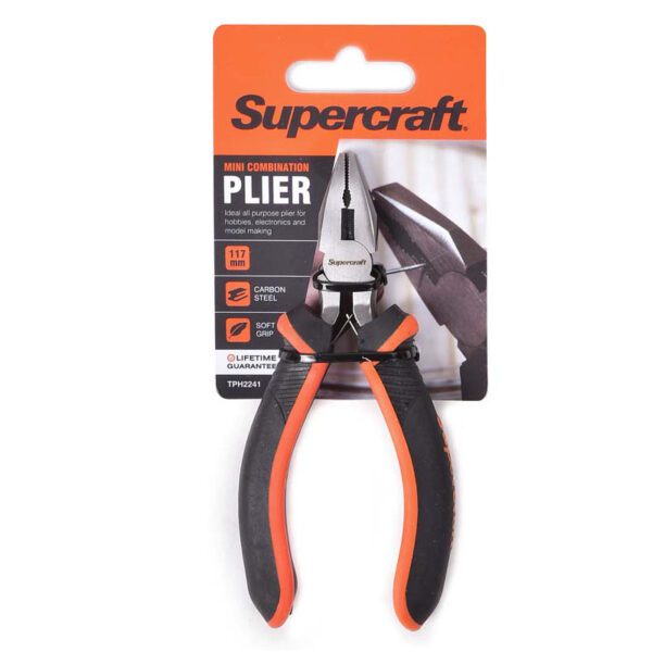 SUPERCRAFT MINI COMBINATION PLIER 117MM