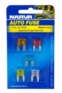NARVA MINI BLADE FUSE ASSORTED PK5