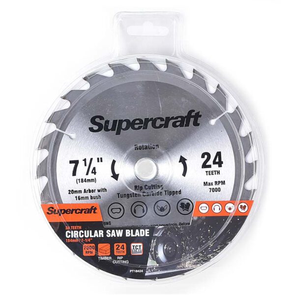 SAW TCT 184mm/7-1/4 x 24T