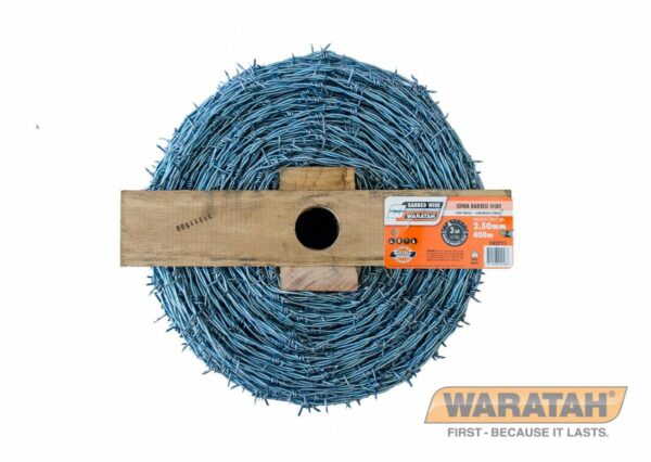WARATAH BARBED WIRE IOWA GAL 2.50MM 400M