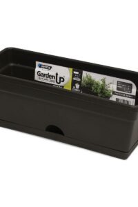 GARDEN UP HERB Pot Charcole 290mm Long