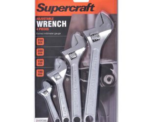 ADJUSTABLE WRENCH 4PC SET