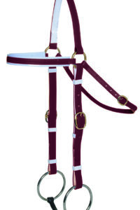 BARCOO BRIDLE COB BROWN/WHITE