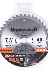 SAW TCT 184mm/7-1/4 x 40t S/C