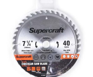 SAW TCT 184mm/7-1/4 x 40t S/C