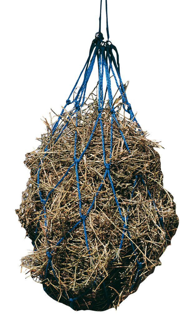 HEAVY DUTY HAYNET MEDIUM/40" BLUE