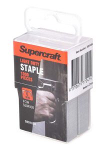 LIGHT DUTY STAPLE 6MM 1000PC