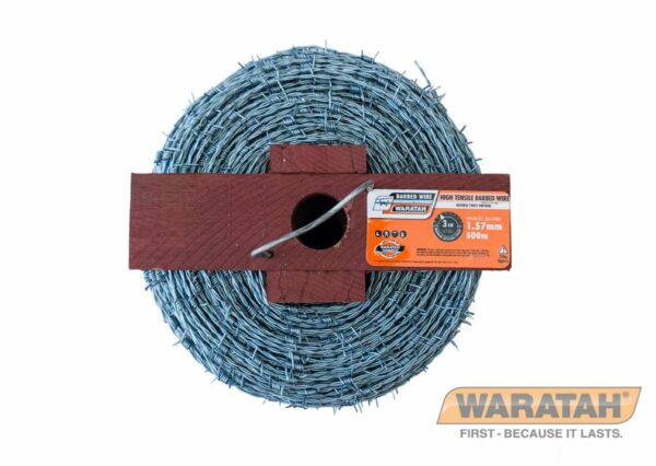 WARATAH BARBED WIRE IOWA L/L 2.50MM 400M