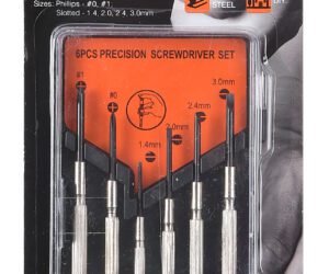 PRECISION SCREWDRIVER SET 6PC