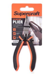 SUPERCRAFT MINI BENT NOSE PLIER 121MM