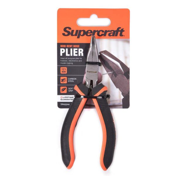 SUPERCRAFT MINI BENT NOSE PLIER 121MM