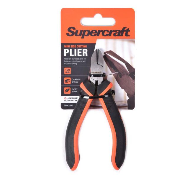 SUPERCRAFT MINI SIDE CUTTING PLIER 109MM