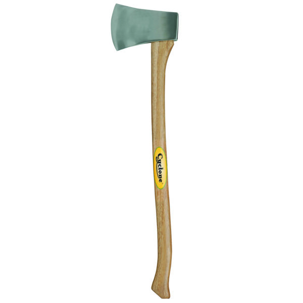 CYCLONE AXE 2KG POLISHED TIMBER HANDLE