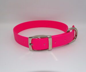 DOG COLLAR N/P MEDIUM 35-45CM PINK